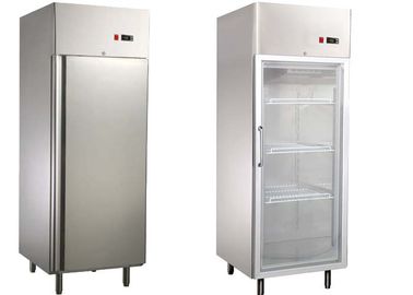 Peralatan Pendingin Komersial Berdiri Lantai, Kulkas Tegak Komersial / Freezer R290 Tersedia