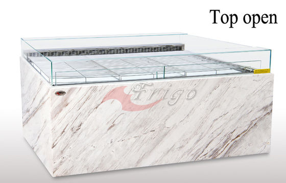 Papan Lampu LED Kasus Layar Terbuka Kedalaman Berbeda 1.0m / 1.1m / 1.2m Pendinginan Kuat